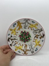 Vintage Tiffany  Co 1992 Japan Tiffany Playground 7  Childs Plate EUC