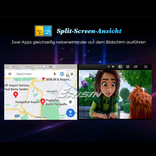 8.8" 8-Kern DAB+Android 13 Autoradio GPS Für Audi A4 IPS DSP CarPlay Wifi SWC 4G - Bild 9 von 18
