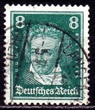 TIMBRE ALLEMAGNE REPUBLIQUE   N°381    OBLITERE  SCAN CONTRACTUEL