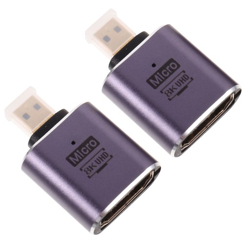 2 Pcs Display Adapter Monitor Adapters Male Female Connector Kit - 第 1/12 張圖片