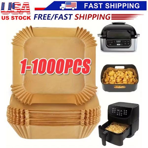 New Air Fryer Disposable Paper Liner Non-stick Baking Oil-pr