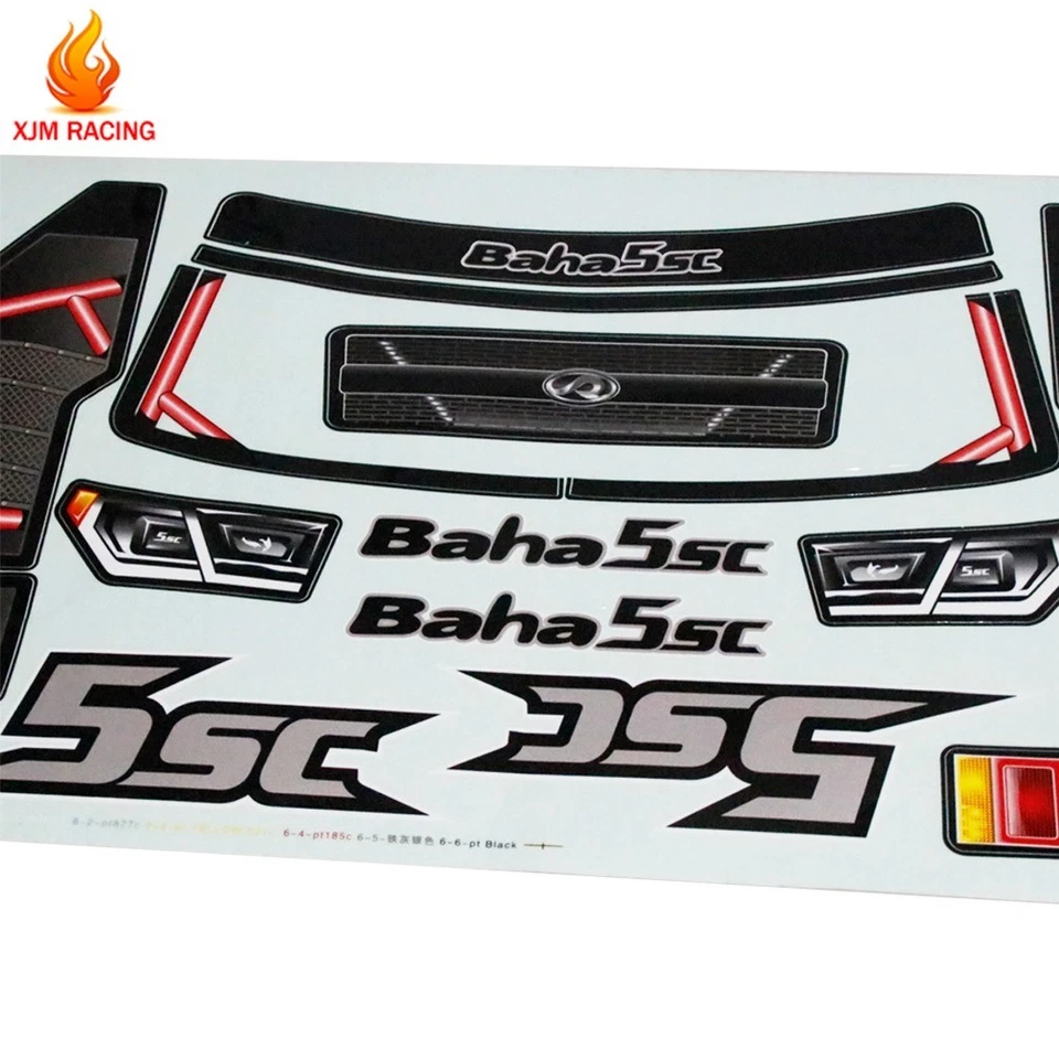 Decorative Stickers for Body Shell Parts Suitable for 1/5 Hpi RV Km Baja 5sc - Image 4 of 4