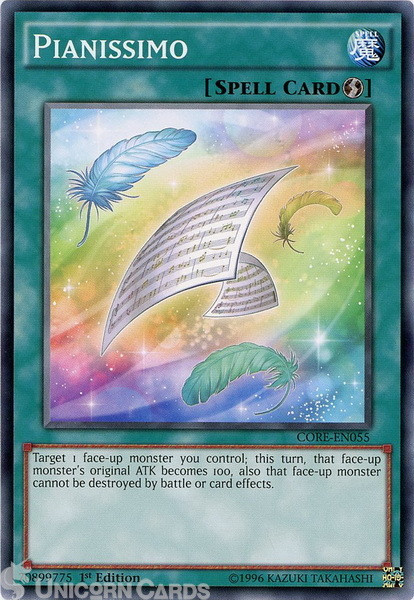 CORE-EN055 Pianissimo Common 1st Edition Mint Yu-Gi-Oh! Card