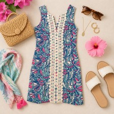 Lilly Pulitzer for Target My Fans Paisley Zip Sheath Dress