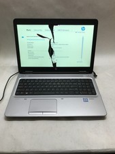 HP ProBook 650 G3 15" Intel Core i5 NO RAM NO HDD/OS For Parts CRACKED LCD - DW