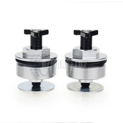 Preload Fork Tube Bolts Cap For Yamaha FZ6-S FZ6 FAZER FZ6-N FZ6 2004-2007