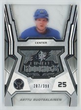 2021-22 SPx Finite Rookies Arttu Ruotsalainen RC 287/399 #F-14