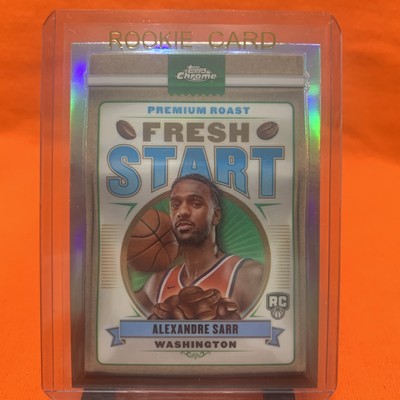 Alexandre Sarr Fresh Start (FS-2) 2025 Topps Chrome / REFRACTOR | eBay
