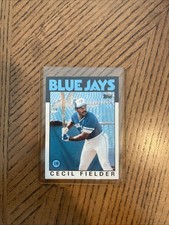 1986 Topps - Cecil Fielder #386 (RC)