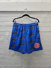 New Eric Emanuel X Matty Boy EE Basic/Core Short Blue Sz XL