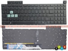 New ASUS TUF Gaming A16 F16 FA608 FX608 Laptop Keyboard US Colorful Backlit
