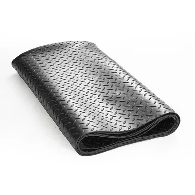 Rouleau Revêtement Tapis de Sol de Garage Caoutchouc SBR 3 mm 1236x4625 mm - Photo 1/4