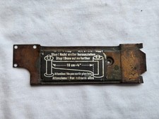 OEM Parts Leitz Leica Film Loading Instruction Inner Plate for 3C/IIIC Wartime
