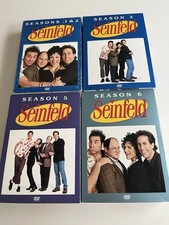 Seinfeld Lot 4 Seasons 1 2 3 5 6 Complete DVD TV Show Series