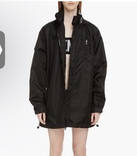 Givenchy Logo Hooded Windbreaker Size 34