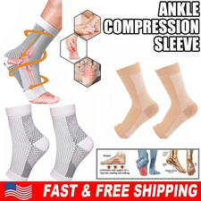 3Pair Neuropathy Socks-Toeless Compression Socks for Women Men,Plantar Fasciitis