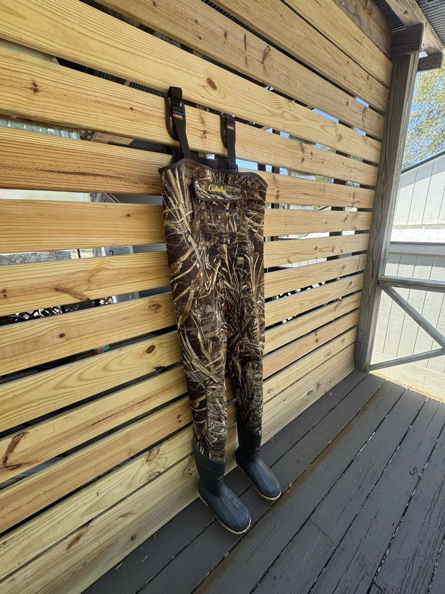 Cuissard De Chasse Cabela's Trinsulate 1600 Taille 8R - Néoprène Isolant Camo