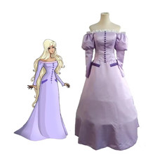Off Shoulder Victorian Wedding Dress Amalthea Cosplay Costume Ball Gowns