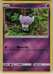 Gothita 52/145 Guardians Rising Reverse Holo