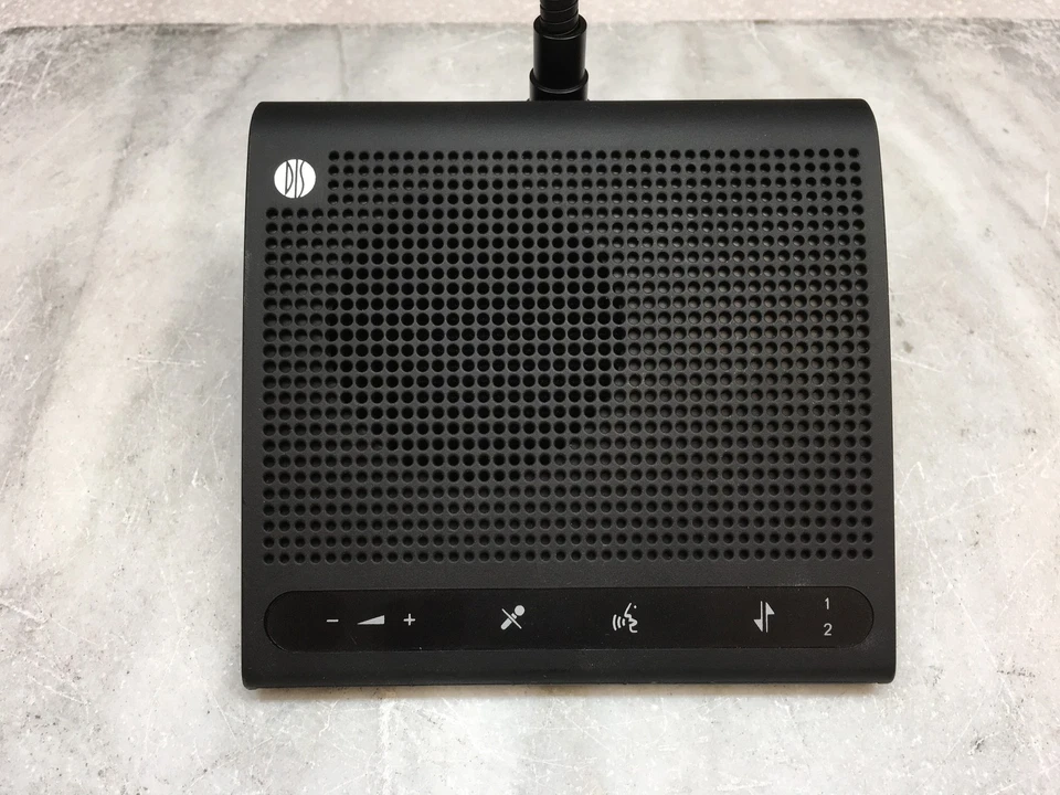 DIS Danish Interpretation Systems DC 5980P Conference Unit w/ 18" Gooseneck Mic - Image 2 of 4