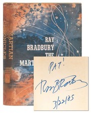 Ray Bradbury / The Martian Chronicles Inscribed Signed 1st Edition 1950