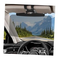 Sun Visor for Car, HD Anti-Glare Polarized Sunshade Extender Clip on Auto Sun