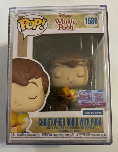 Funko Pop! Disney Christopher Robin with Pooh #1680 LE 1200 Pcs Vinyl Figure