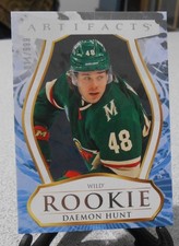2023-24 Upper Deck Artifacts ROOKIE 011999 #215 Daemon Hunt Minnesota Wild RC