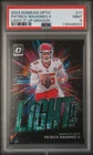 2024 Panini Donruss Optic - Light It Up Patrick Mahomes II #11 Dragon /24 PSA 9