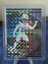 2025 Panini Mosaic - Touchdown Masters Jahmyr Gibbs #6 Green Mosaic Prizm