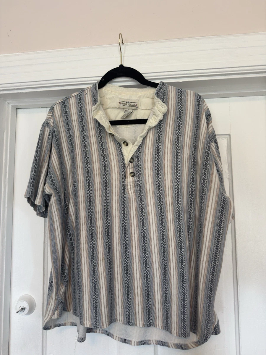 Natural Issue Short Sleeve Regular Fit Casual Button-Down Shirts
