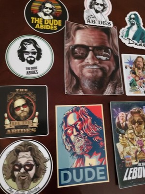 Big Lebowski STICKERS (13) Ultimate Variety Pack   The Dude Abides 