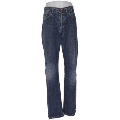 Evisu, Jeans, Größe: 32/35, Blau, Einfarbig, Denim, Herren #DB0