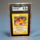 Birthday Pikachu🎈#24 Black Star Promo Pokémon SGC 9.5 Mint+ Graded TCG Card