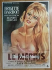 Jean-Luc Godard - LE MEPRIS - German 1-sheet poster - Brigitte Bardot - CONTEMPT