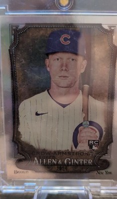 2024 Topps Allen & Ginter - Pete Crow-Armstrong #46 Silver Portrait (RC)