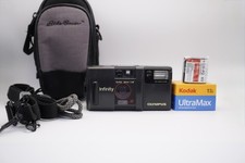 Olympus Infinity AF with Zuiko 35mm 2.8 Lens Film Camera w/ Film Battery