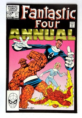 Fantastic Four Annual #17 (1983) Mr. Fantastic Ben Grimm Stan Lee Marvel NM-