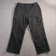 Propper Women Pants Size 14 Black Tactical Uniform Ripstop Cargo