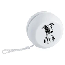 'Whippet Dog Portrait' Retro Style Yo-Yo (YY00049891)