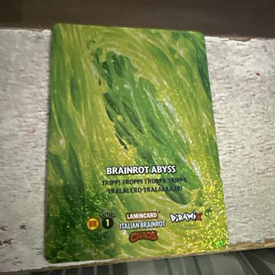 italian brainrot cards rare Skifidol Psychedelic Universe Wishlist dueling to see whose Follia (Insanity) score comes out on top SKIFIDOL ITALIAN BRAINROT TRADING CARD
