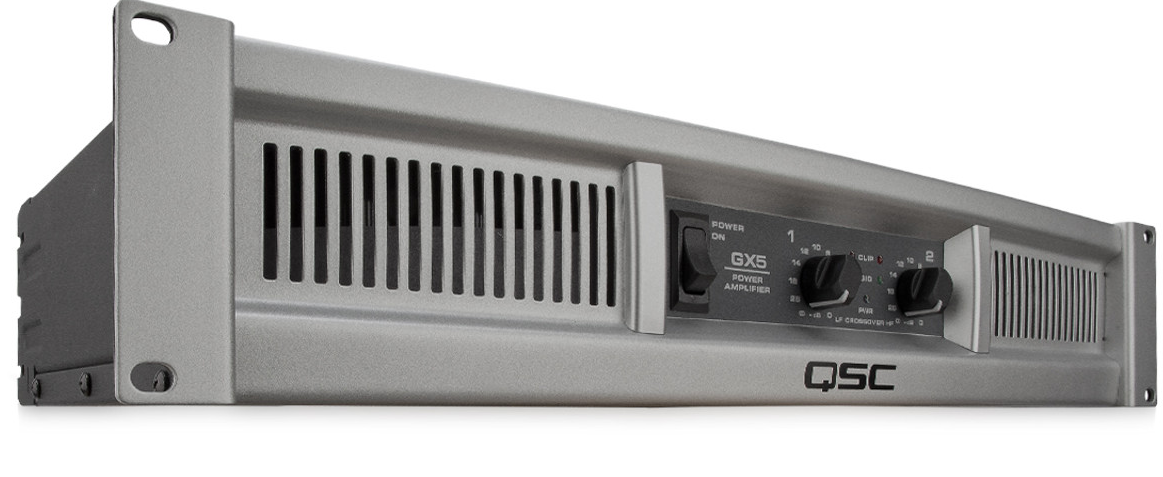 QSC Audio GX5 Power Amplifier 500 Watts 8-Ohm Pro Audio Amp | eBay