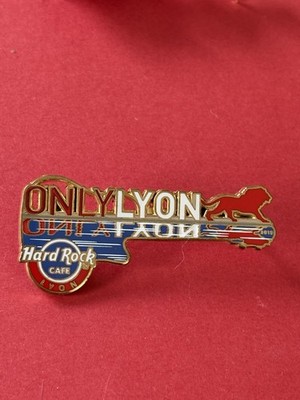 Hard Rock Cafe Lyon Gitarre Pin