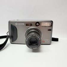 Yashica T4 Zoom 35mm Film Camera Kyocera Carl Zeiss T Film Tested Near Mint 