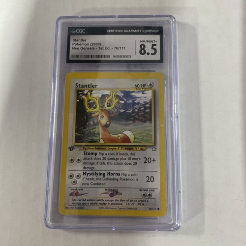 Stantler (1st Edition) graded CGC 8.5 for sale on eBay