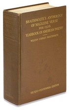 William Stanley Braithwaite [Langston Hughes] – Anthology of Magazine… – 1925