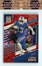 2022 Donruss Elite #51 Gabriel Davis Red #/399 SN