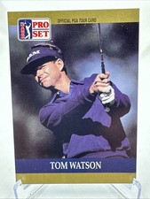 1990 Pro Set PGA Tour Tom Watson #4
