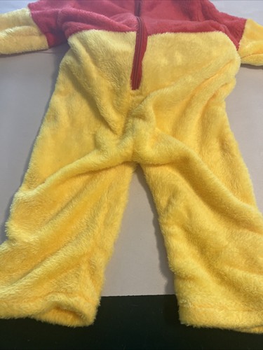 Winnie the Pooh Plush Jumpsuit Disney Halloween Child Costume 12-18m One Piece - Picture 7 of 16