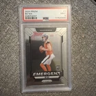 BO NIX ROOKIE Card Denver Broncos 2024 Panini Prizm #3 Emergent PSA 9